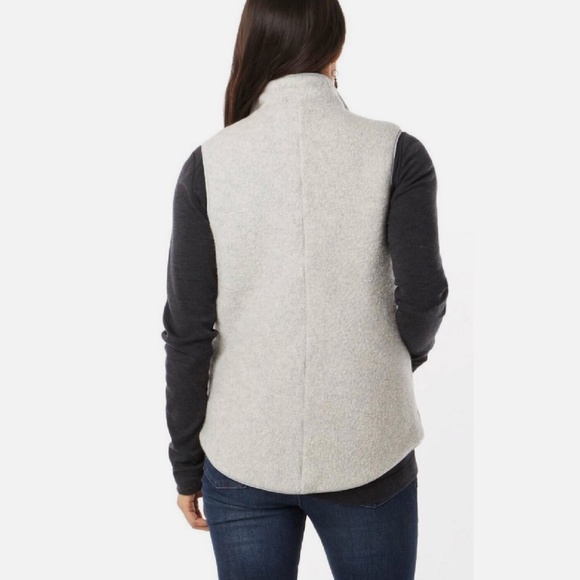 Smartwool Anchor Line Reversible Sherpa Vest - Picture 3 of 4